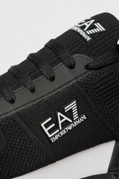 EA7 Bebújós sneaker bevont bőrrészletekkel férfi