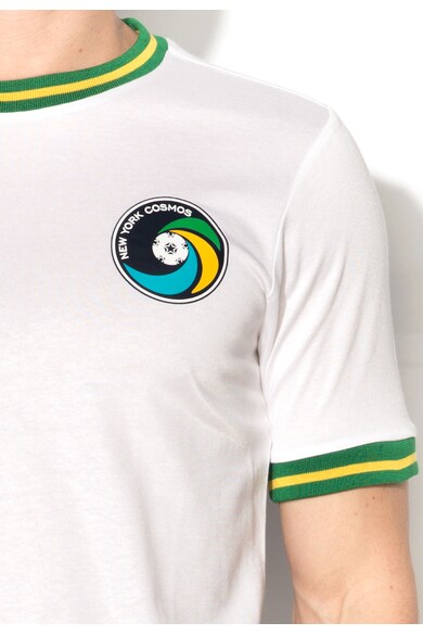 UMBRO Tricou alb cu garnituri verde cu galben Barbati