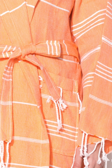 Leunelle Set de halat de baie si prosop oranj Sultan Femei