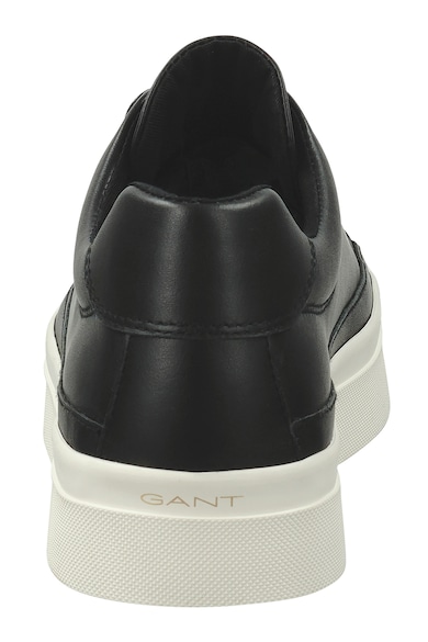 Gant Едноцветни кожени спортни обувки Жени
