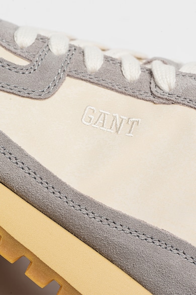 Gant Lucamm Nyersbőr sneaker vászonrészletekkel férfi