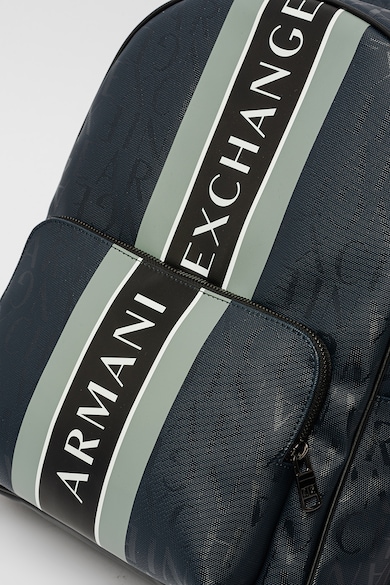 ARMANI EXCHANGE Раница с лого и преден джоб с цип Мъже