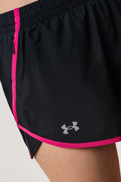 Under Armour Fly By 3'' rövid futónadrág fényvisszaverő logóval női