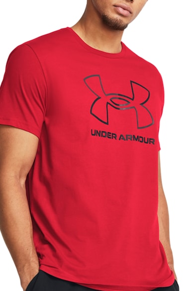 Under Armour Tricou cu logo, pentru antrenament Foundation Barbati