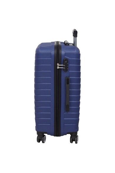 PAUSE Valiz 317 gurulós bőrönd domború dizájnnal férfi