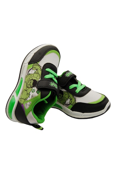 Marvel Спортни обувки с принт на Hulk с велкро Момчета