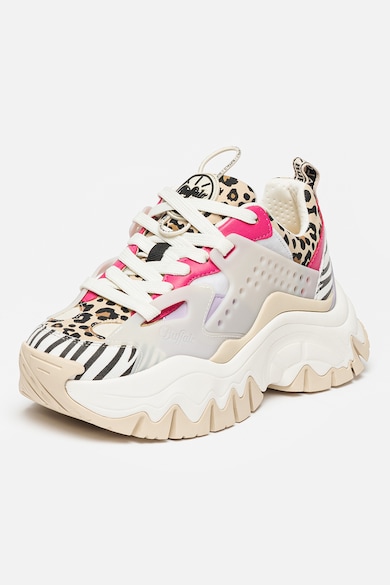 Buffalo Pantofi sport cu animal print Trail One Femei