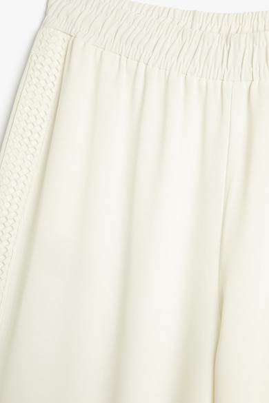 KOTON Egyszínű nadrág texturált részletekkel női