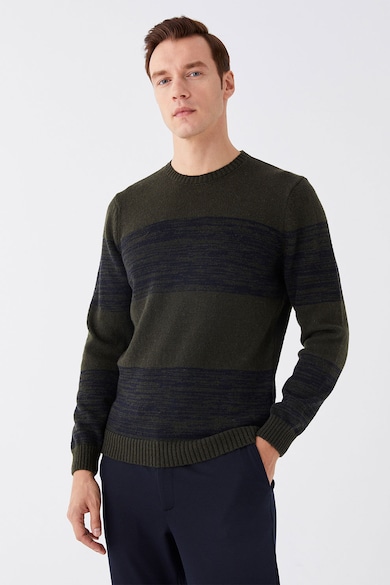 LC WAIKIKI Вълнен пуловер с овално деколте Мъже