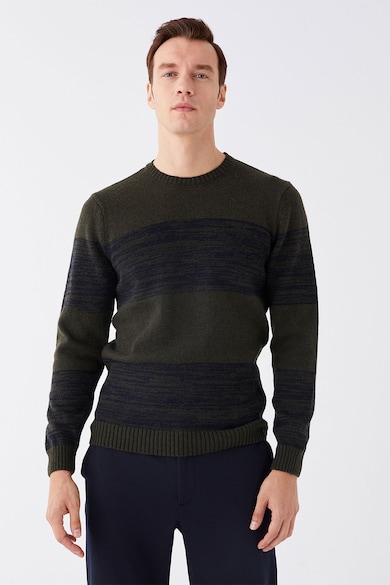 LC WAIKIKI Вълнен пуловер с овално деколте Мъже