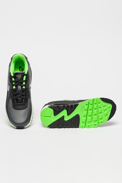 Nike Pantofi sport cu insertii de piele Air Max 90 Baieti