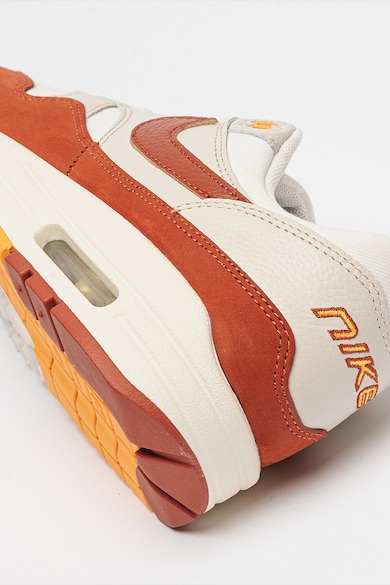 Nike Pantofi sport cu segmente de piele si piele intoarsa Air Max 1 Femei
