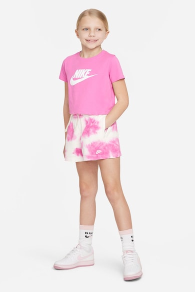 Nike Logós crop pamutpóló Lány