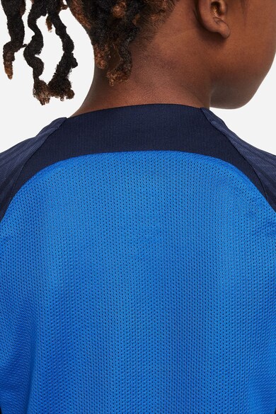 Nike Tricou cu model in doua tonuri pentru fotbal Baieti