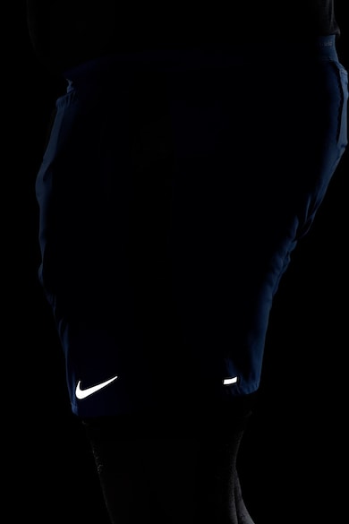 Nike Pantaloni scurti cu buzunare laterale si tehnologie Dri-Fit pentru alergare Stride Barbati