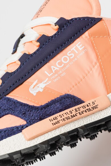 Lacoste Sneaker nyersbőr részletekkel női
