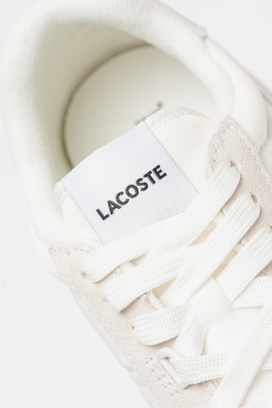 Lacoste Műbőr sneaker nyersbőr részletekkel női
