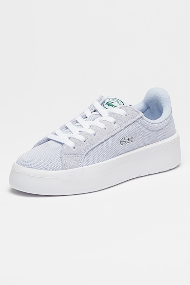 Lacoste Pantofi sport din material textil cu garnituri de piele intoarsa Femei