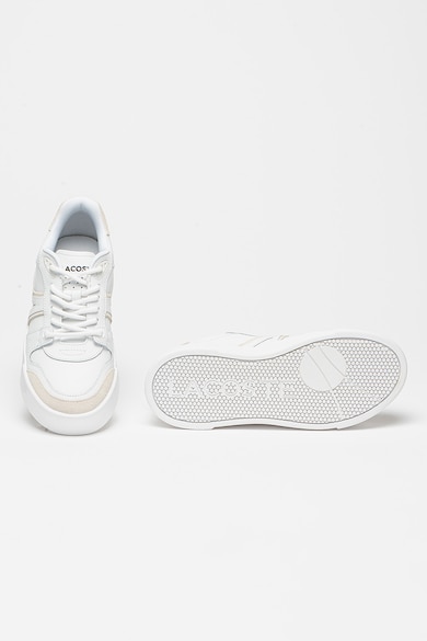 Lacoste Műbőr sneaker nyersbőr részletekkel női