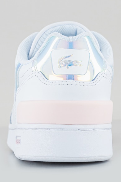 Lacoste Pantofi sport de piele cu accente holografice T-Clip Femei