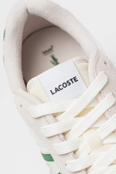 Lacoste Pantofi sport low-cut cu garnituri de piele intoarsa Barbati