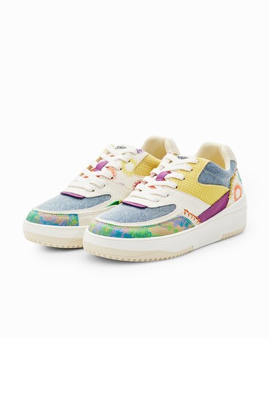 DESIGUAL Telitalpú kontrasztos sneaker női