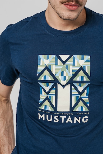 Mustang Austin kerek nyakú logós póló férfi