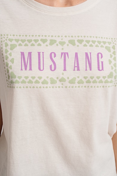 Mustang Albany logós póló női