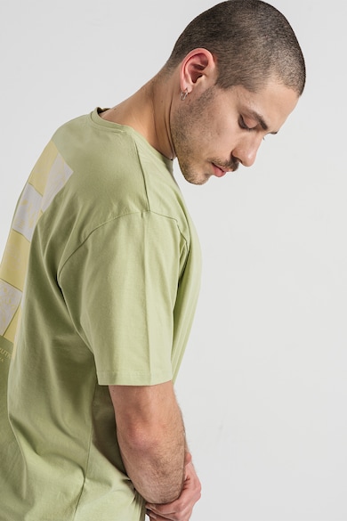 Denim Project Ejtett ujjú kerek nyakú póló férfi