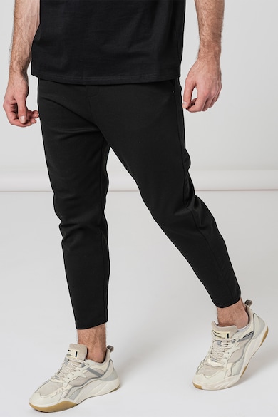 Denim Project Скъсен спортен панталон със стеснени крачоли Мъже
