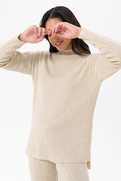 Jimmy Sanders Laza fazonú pulóver oldalhasítékokkal női
