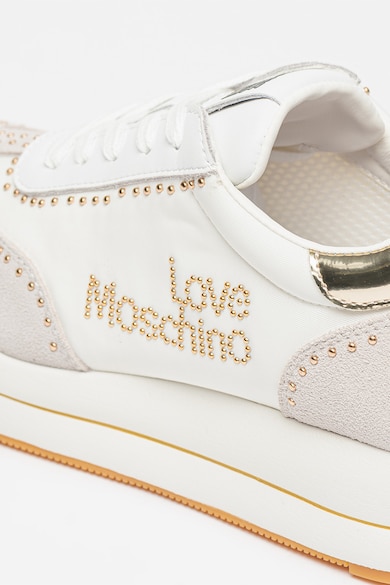 Love Moschino Telitalpú sneaker logós rátéttel női