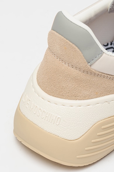 Love Moschino Star 50 sneaker kontrasztos részletekkel női