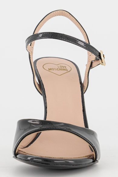 Love Moschino Кожени обувки с ток стилето Жени
