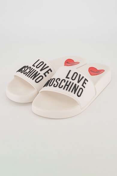 Love Moschino Чехли с лого Жени