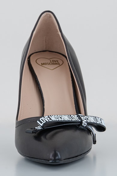 Love Moschino Обувки с ток стилето и панделки с лого Жени