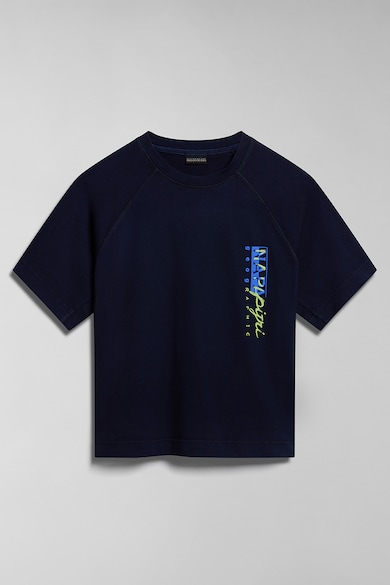 Napapijri Памучна тениска S-Aberdeenс лого Жени