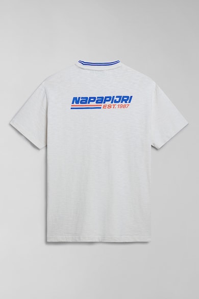 Napapijri Памучна тениска с лого Мъже
