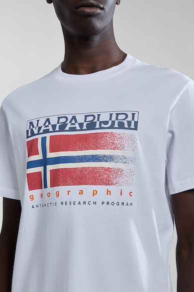 Napapijri Tricou cu imprimeu logo Kreis Barbati