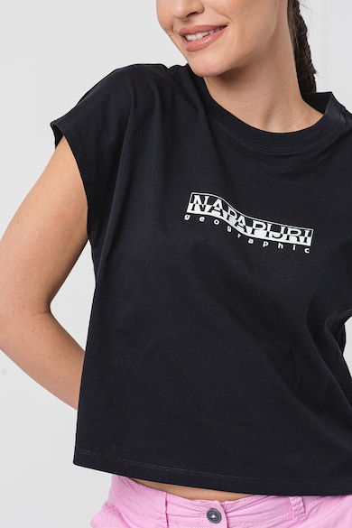 Napapijri Tricou de bumbac cu imprimeu logo Box Femei