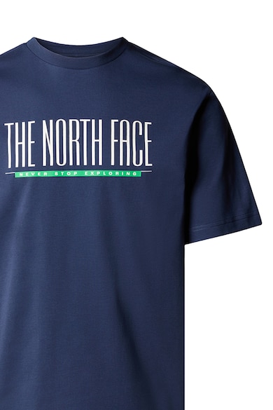 The North Face Logómintás pamutpóló férfi