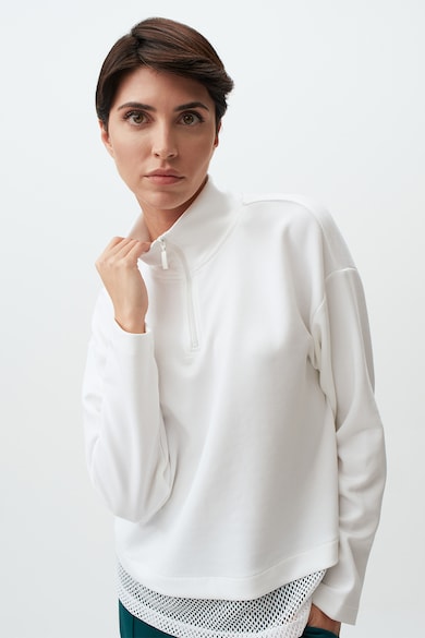 JIMMY KEY Modáltartalmú pulóver hálós részlettel női