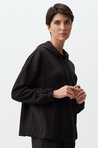 JIMMY KEY Bő fazonú modáltartalmú pulóver kapucnival női