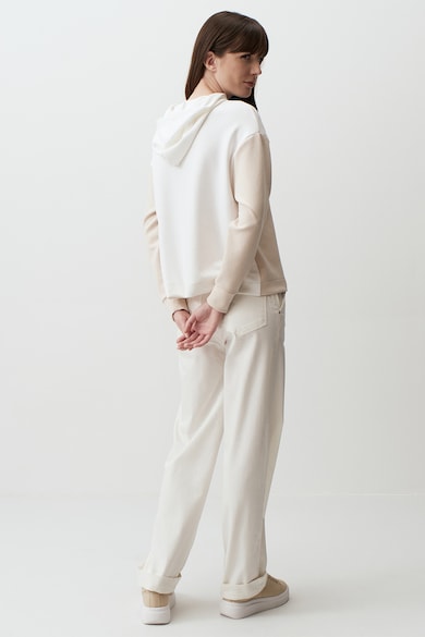 JIMMY KEY Kapucnis modáltartalmú pulóver colorblock dizájnnal női