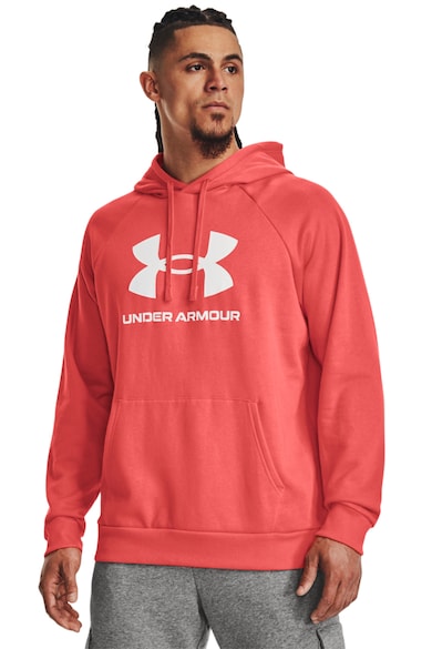 Under Armour Rival laza fazonú kapucnis sportpulóver logóval férfi