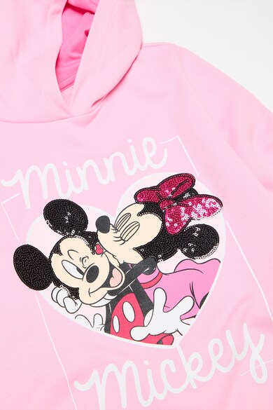 OVS Kapucnis pulóverruha Minnie és Mickey egeres mintával Lány