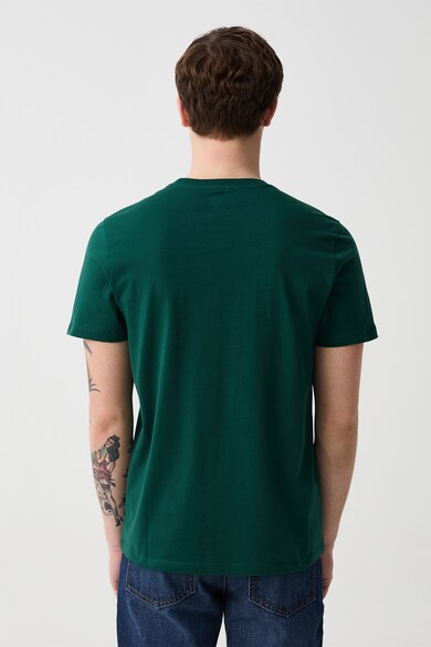 OVS Памучна тениска с овално деколте Мъже