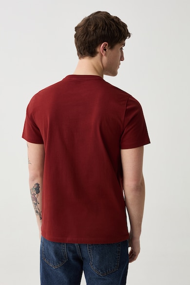 OVS Памучна тениска с овално деколте Мъже