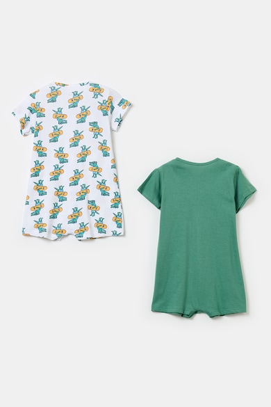 OVS Унисекс памучна пижама с капси, 2 части Момичета