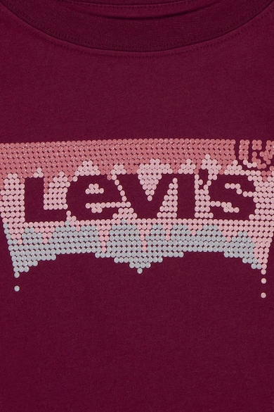 Levi's Bluza din amestec de bumbac organic cu logo Fete
